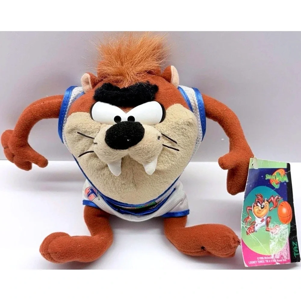 Space Jam Taz Plush Toy 1996 McDonald's Looney Tunes Warner Bros Tasmanian‎ NWT